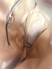 Vintage Celine hobo bucket shoulder bag in classic brown triomphe pattern with leather straps. 070218ys8