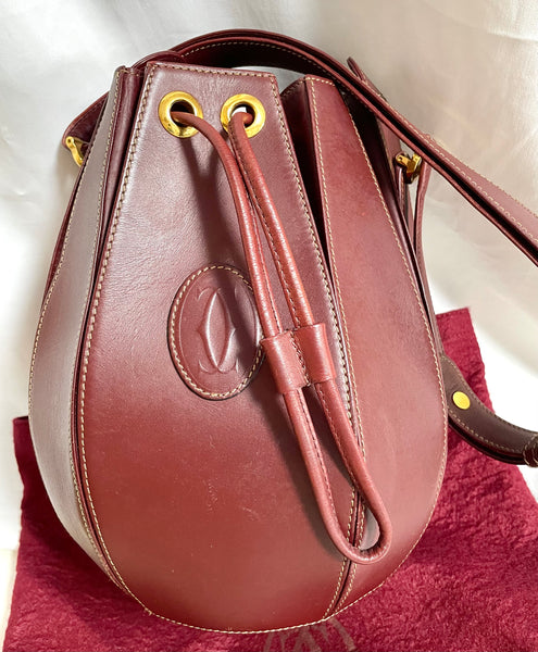 Cartier, Bags, Cartier Vintage Bucket Bag