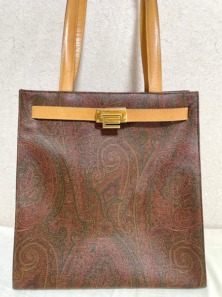 Vintage Etro classic wine paisley Kelly bag style shoulder bag with go –  eNdApPi ***where you can find your favorite designer  vintages..authentic, affordable, and lovable.