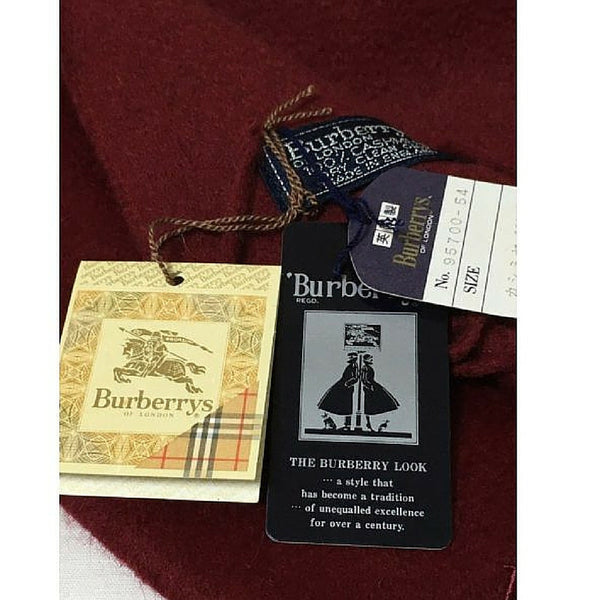 vintage burberry tag
