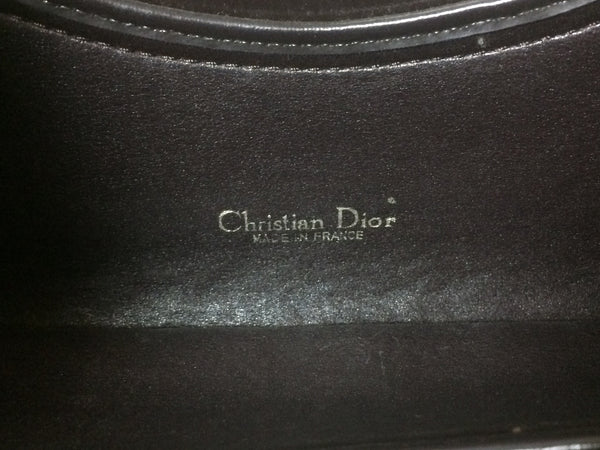 Vintage Christian Dior Trotter Clutch Handbag