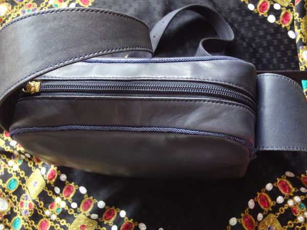 Christian Dior Leather-Trimmed Golf Bag - Purple Handle Bags, Handbags -  CHR351916