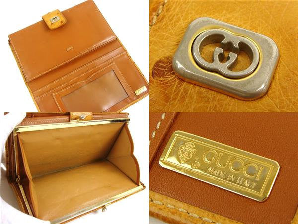 Vintage Gucci Brown Wallet 