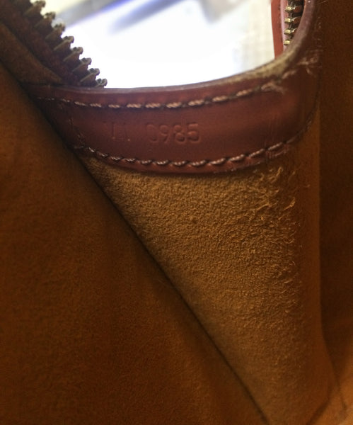 Vintage Louis Vuitton Brown Epi Shoulder Tote Bag. Perfect -  UK
