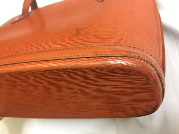 Vintage Louis Vuitton Brown Epi Shoulder Tote Bag. Perfect -  UK