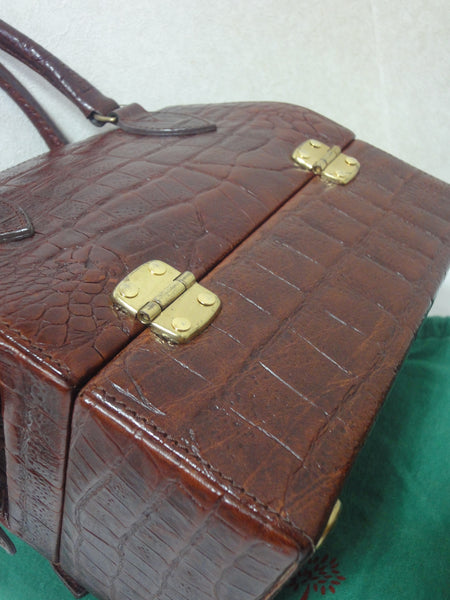 Vintage Mulberry croc embossed leather birkin mini doctor's bag style –  eNdApPi ***where you can find your favorite designer  vintages..authentic, affordable, and lovable.