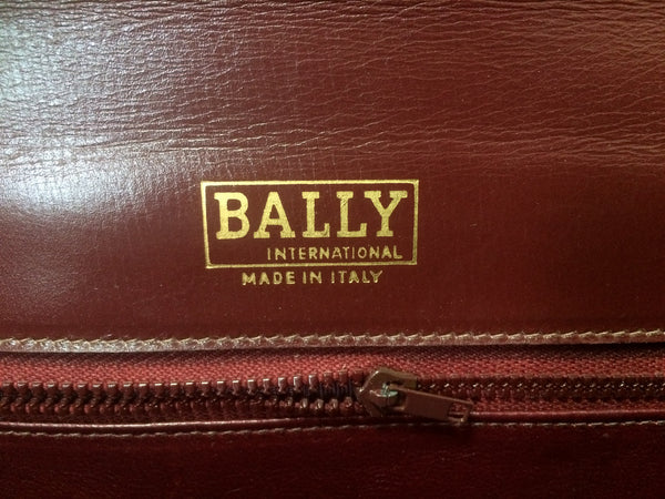 Vintage BALLY genuine wine suede leather clutch bag, mini purse with g –  eNdApPi ***where you can find your favorite designer  vintages..authentic, affordable, and lovable.