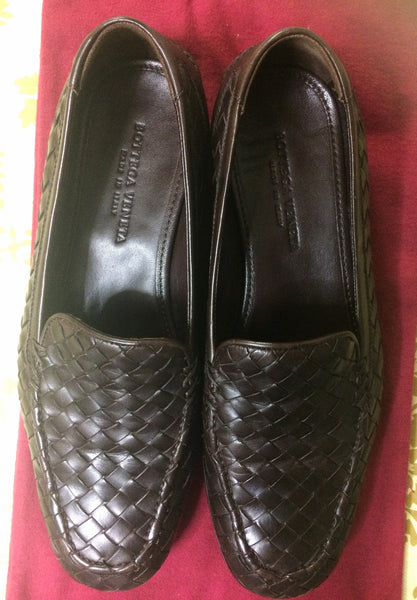 Bottega Veneta - Intrecciato Leather Loafers - Black Bottega Veneta