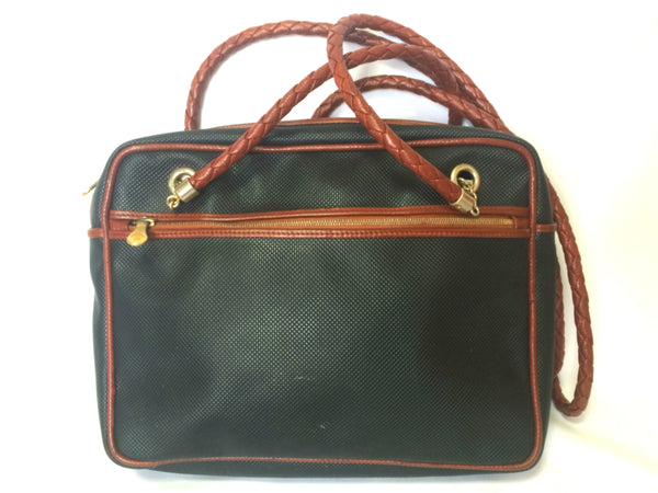 Vintage Bottega Veneta dark brown suede leather square shoulder bag wi –  eNdApPi ***where you can find your favorite designer  vintages..authentic, affordable, and lovable.