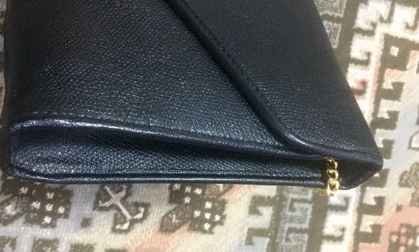 Vegan leather clutch bag Dior Black in Vegan leather - 34318526