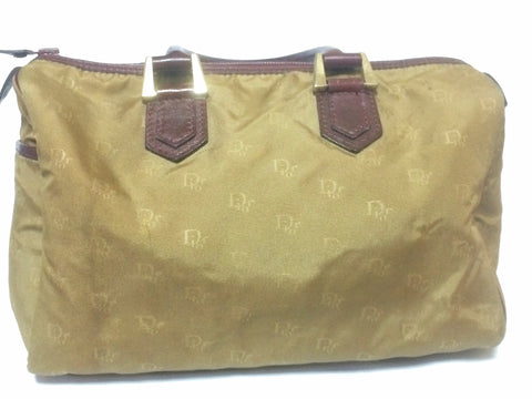 Vintage Christian Dior beige and brown trotter jacquard and leather co –  eNdApPi ***where you can find your favorite designer  vintages..authentic, affordable, and lovable.