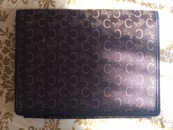 Cabas leather clutch bag Celine Multicolour in Leather - 37361398