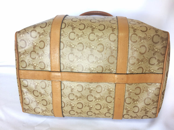 Vintage Celine beige and brown blason macadam pattern mini handbag wit –  eNdApPi ***where you can find your favorite designer  vintages..authentic, affordable, and lovable.