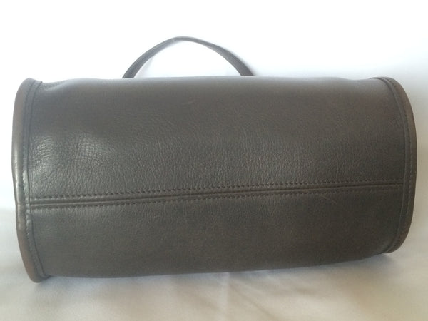 Vintage Coach Bag Black Leather Made in New York City USA 
