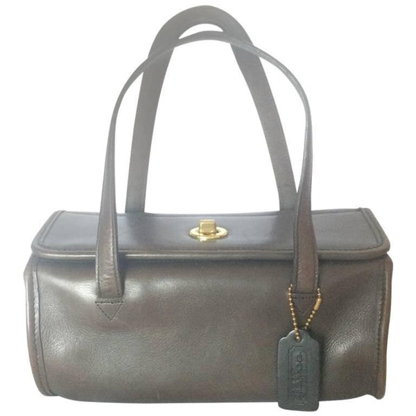 80's Vintage COACH dark brown leather shoulder bag, handbag in unique –  eNdApPi ***where you can find your favorite designer  vintages..authentic, affordable, and lovable.