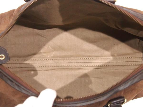 Speedy cloth travel bag Dior Brown in Cloth - 35779543
