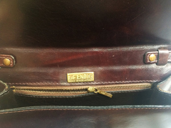 Fendi vintage zip pouch – My Girlfriend's Wardrobe LLC