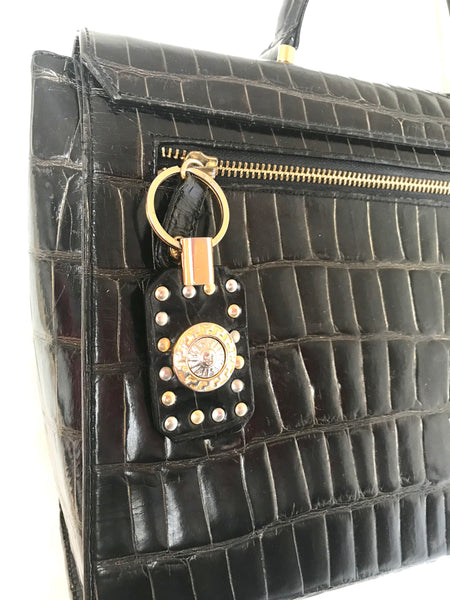 Gianni Versace Gianni Versace Bag Handbag Sunburst Calf Leather Ladies  Auction