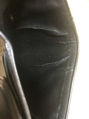 Vintage CHANEL black leather wallet with large CC stitch mark. Rare wallet from Chanel in 90’s. 050320r9