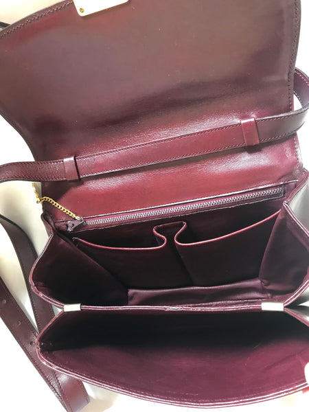 Vintage Celine black leather shoulder bag with golden logo and carriag –  eNdApPi ***where you can find your favorite designer  vintages..authentic, affordable, and lovable.