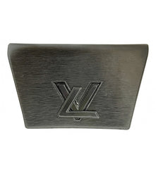 W3. Vintage Louis Vuitton black epi trapezoid mod style clutch bag. One unique purse from epi line. Unisex and daily use. Trapeze bag. 0407261