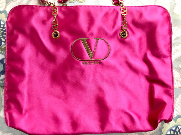 Authentic Victoria's Secret Gold tote bag, Women's Fashion, Bags