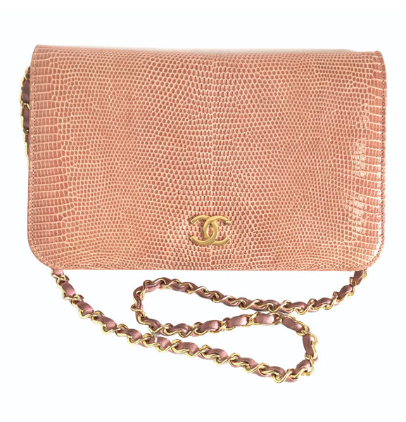 Vintage CHANEL Milky Pink 2.55 Shoulder Bag With Golden CC 