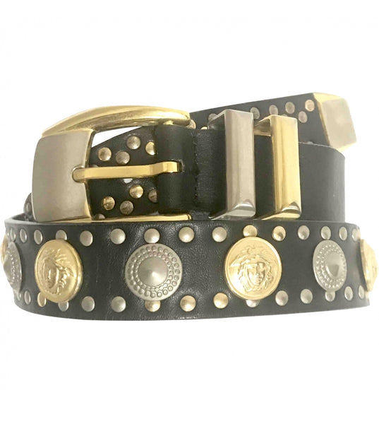 Reserved for Win. Vintage Gianni Versace gold and silver studded