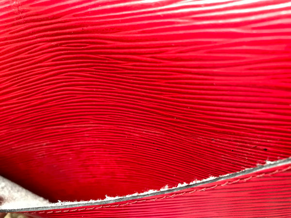 Louis Vuitton Epi Dauphine PM Red Leather ref.188380 - Joli Closet