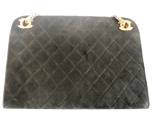 70's, 80's Vintage CHANEL genuine black suede leather kiss lock closur –  eNdApPi ***where you can find your favorite designer vintages..authentic,  affordable, and lovable.