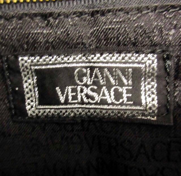 Real vs Fake Versace bag. How to spot counterfeit Gianni Versace hand bags  