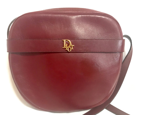 Christian Dior Vintage Leather Tote Bag