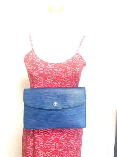 Louis Vuitton Blue Epi Envelope Clutch Bag For Sale at 1stDibs  blue louis vuitton  clutch, louis vuitton epi envelope clutch, lv clutch blue