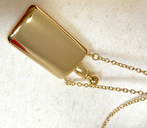 CELINE Logo Pearl Necklace Gold Accessory Vintage Old Celine gk43e2 –  VintageShop solo