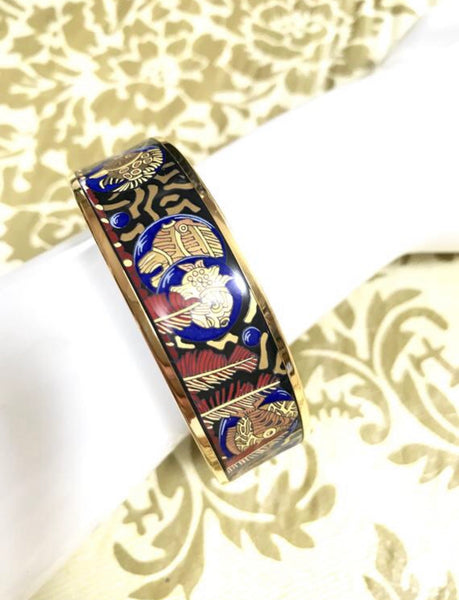 Kelly clochette bracelet Hermès Gold in gold and steel - 29038011