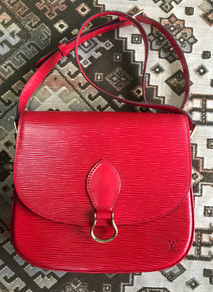 Vintage Louis Vuitton red epi leather shoulder bag. Classic purse. Per –  eNdApPi ***where you can find your favorite designer  vintages..authentic, affordable, and lovable.