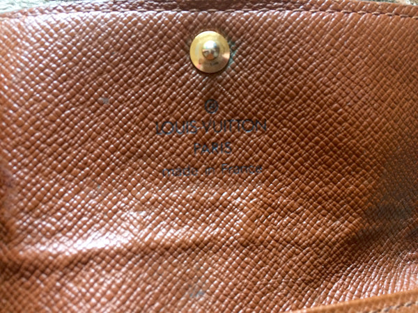 Vintage Louis Vuitton Wallet in classic Monogram
