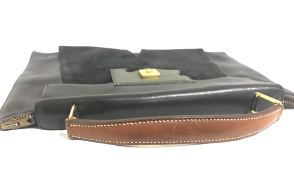 80's Vintage HERMES business portfolio bag, president in calf, suede, –  eNdApPi ***where you can find your favorite designer  vintages..authentic, affordable, and lovable.