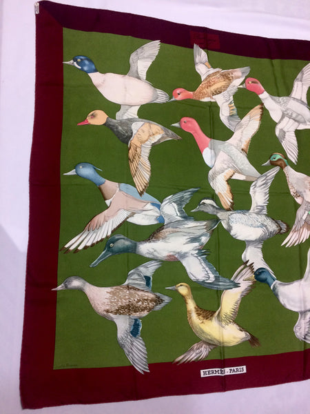 Vintage Hermes large carre twill silk scarf in light brick red, blue, –  eNdApPi ***where you can find your favorite designer  vintages..authentic, affordable, and lovable.