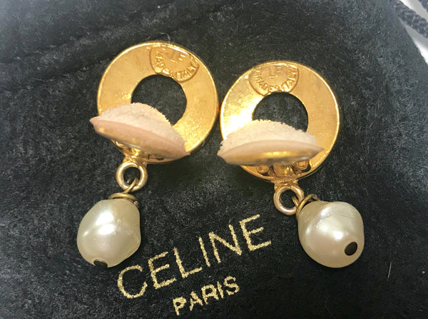 Celine Pearl Earrings