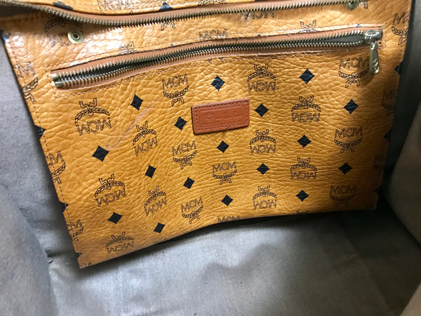 MCM 'münchen' X-large Tote Bag in Brown