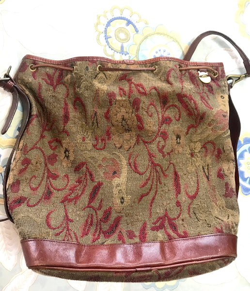 Vintage Mulberry brown khaki quilted suede leather bucket hobo bag wit –  eNdApPi ***where you can find your favorite designer  vintages..authentic, affordable, and lovable.