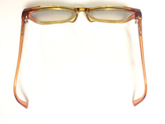 60's, 70's vintage Christian Dior orange and yellow sunglasses. Very rare classic retro eyewear back in the old era. Authentic mod piece.