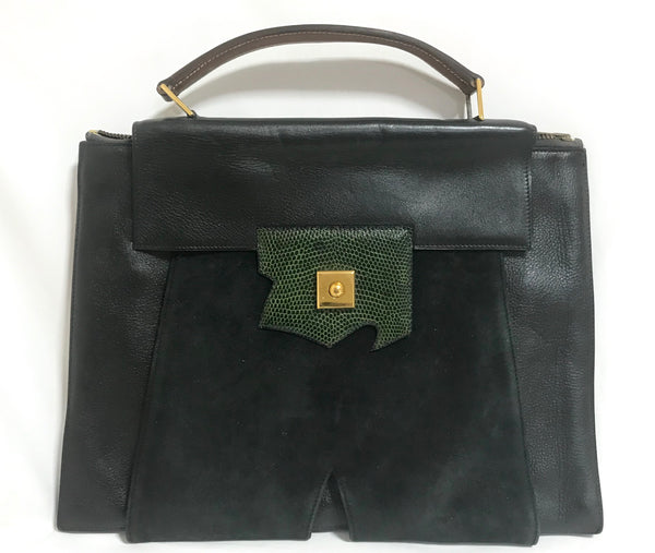 80's Vintage HERMES business portfolio bag, president in calf, suede, –  eNdApPi ***where you can find your favorite designer  vintages..authentic, affordable, and lovable.