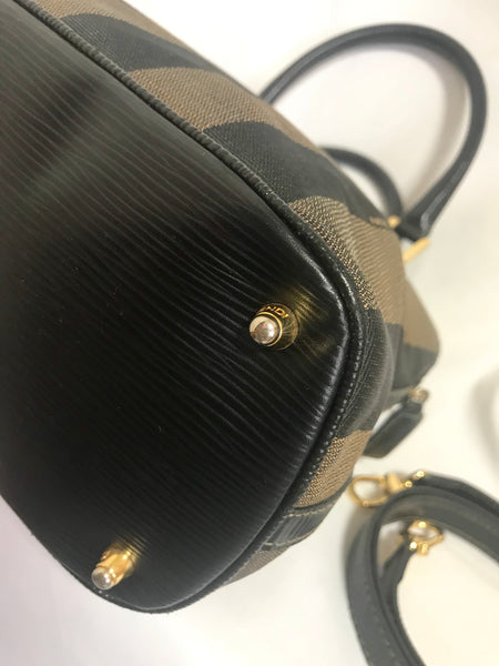 Vintage Fendi Striped Speedy Handbag