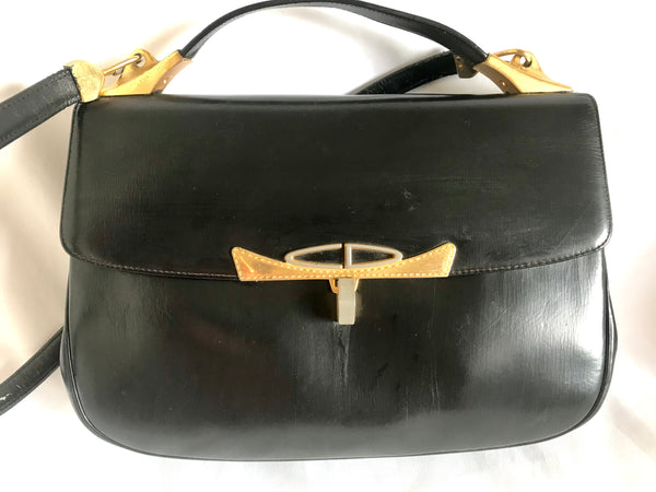 Rare Authentic Vintage 1950s 1960s Christian Dior Calfskin Clutch