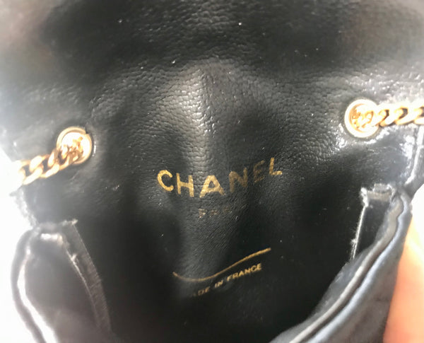 Buy CHANEL Chanel 19 zip coin purse CC mark AP0949 coin case leather gray /  083389 [used] from Japan - Buy authentic Plus exclusive items from Japan