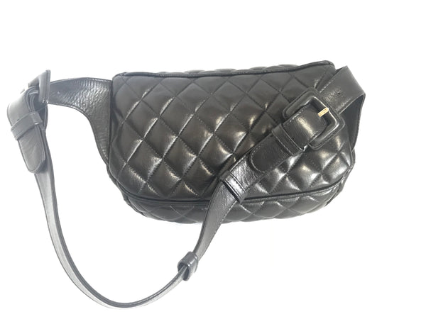 Chanel Classic Single Flap Micro Bum Belt Bag Lambskin Leather – l'Étoile  de Saint Honoré