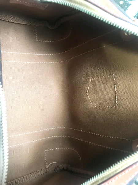 Vintage Louis Vuitton Logo Mini Duffle Speedy Bag