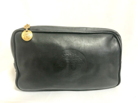 Vintage Tiffany and Company black elegant leather purse with golden ch –  eNdApPi ***where you can find your favorite designer  vintages..authentic, affordable, and lovable.